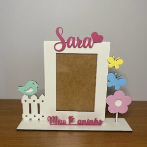 Porta Retrato Jardim Encantado - Personalizado - Foto 10x15