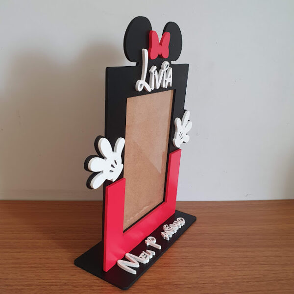 Porta Retrato Minnie – Personalizado – Foto 10×15 - Imagem 3