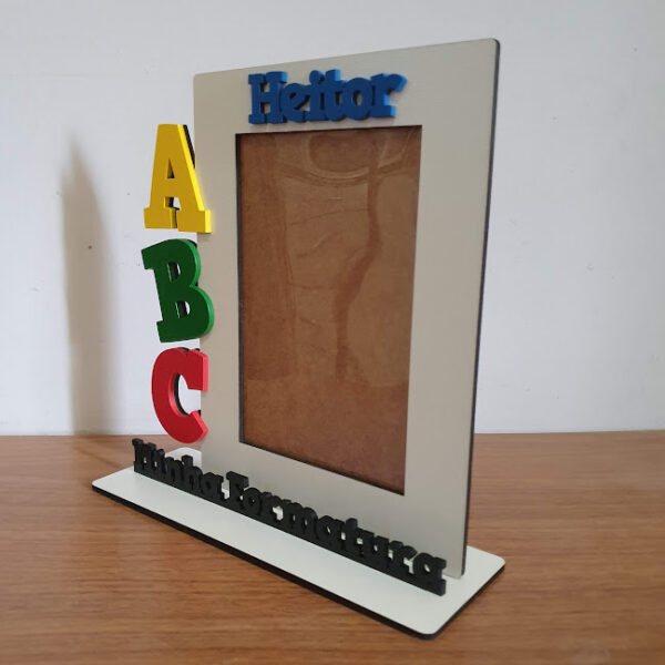 Porta Retrato Formatura ABC - Personalizado - Foto 10x15cm - Imagem 5