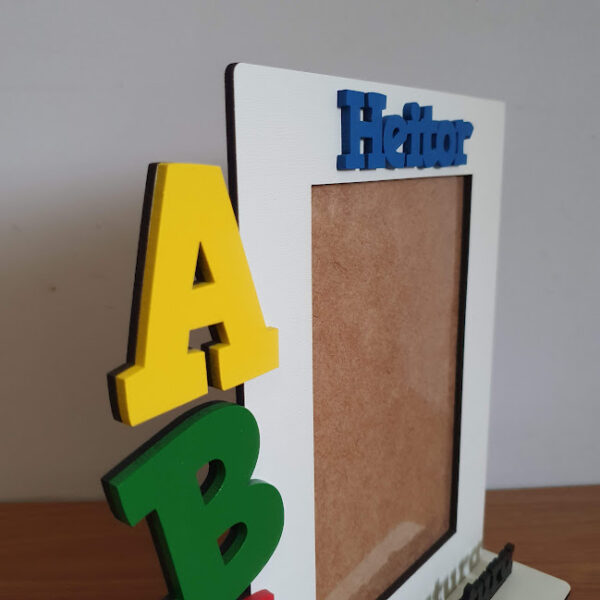 Porta Retrato Formatura ABC - Personalizado - Foto 10x15cm - Imagem 3