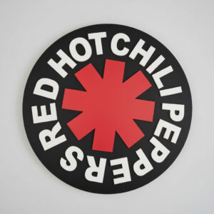 Placa Decorativa Red Hot Chili Peppers - 3D - Alto Relevo