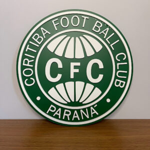 Quadro - Escudo do Coritiba Foot Ball Club de MDF 3D