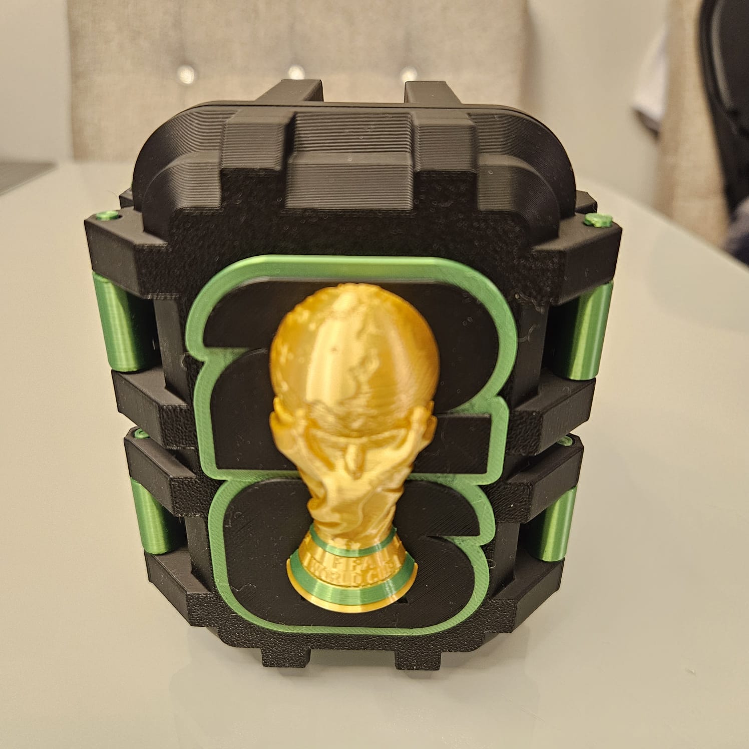 Porta Figurinhas Exclusivo Copa do Mundo - Edição Premium 3D - Amarela - Imagem 5