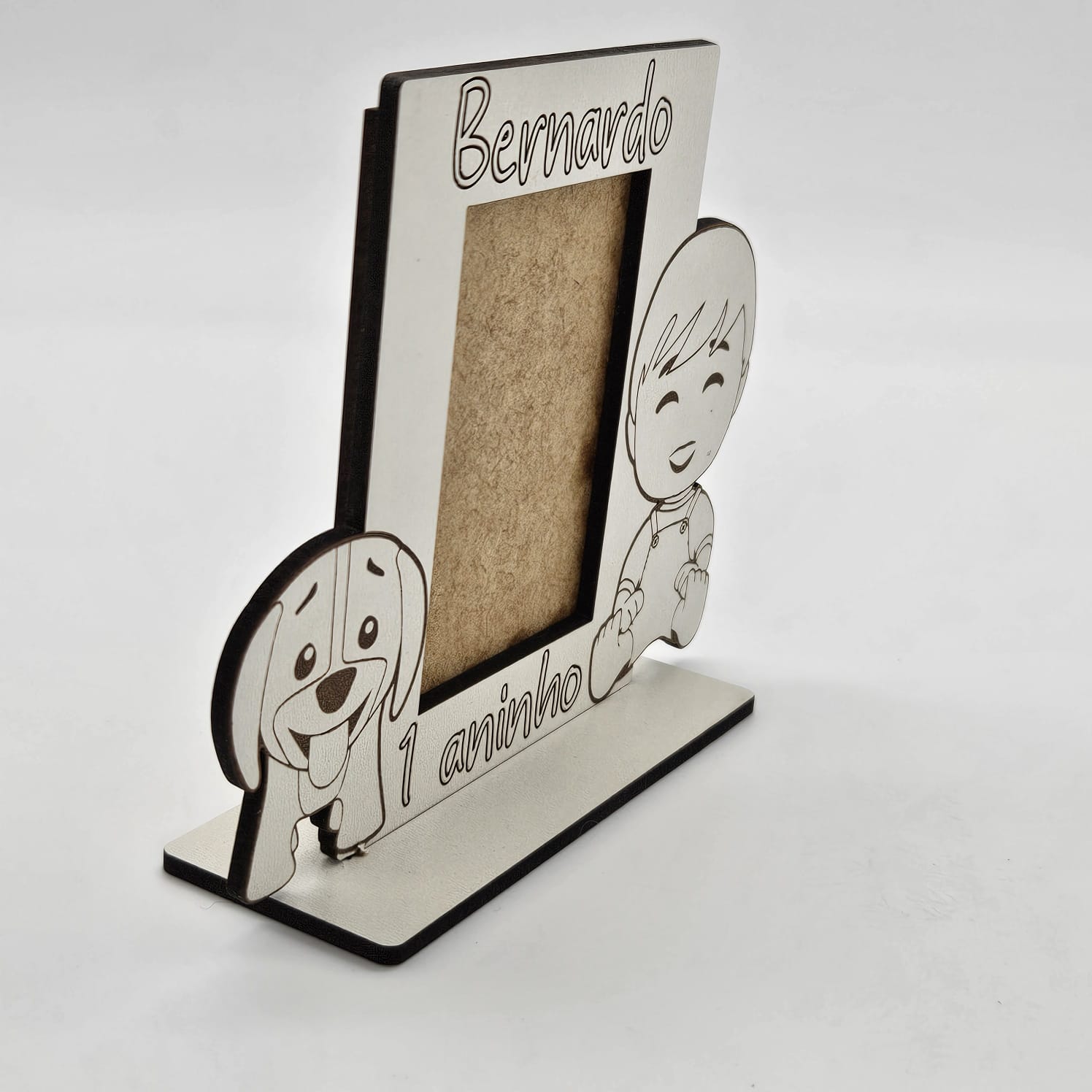 Mini Porta Retrato Bento e o Totó – Personalizado – Foto 7,5x5cm - Imagem 6