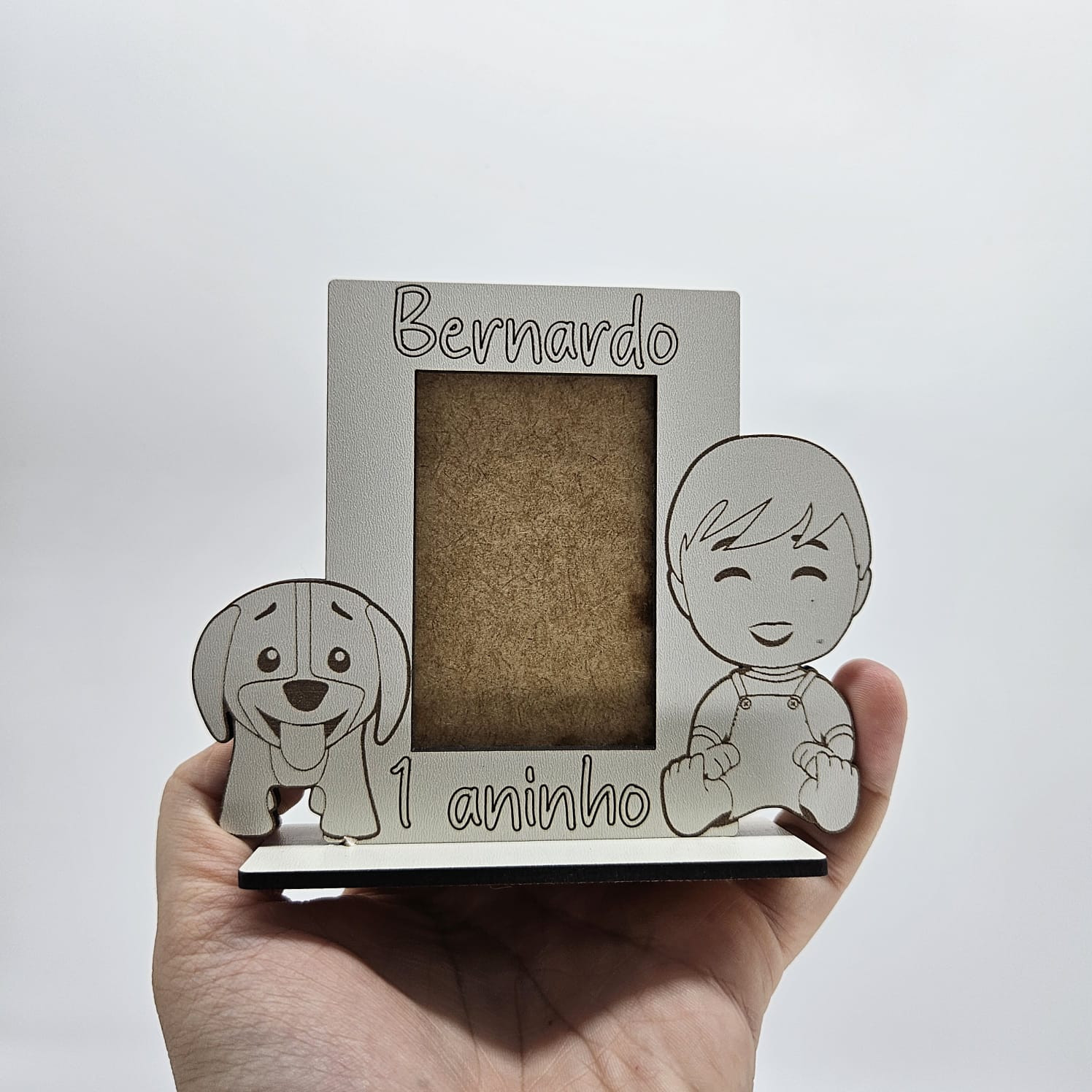 Mini Porta Retrato Bento e o Totó – Personalizado – Foto 7,5x5cm - Imagem 7